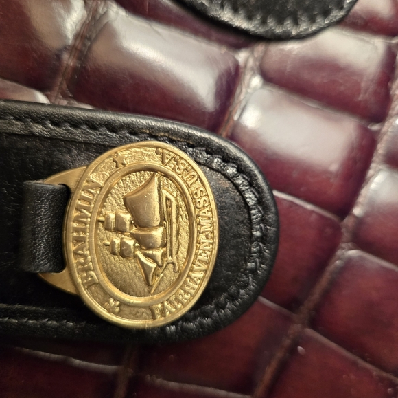 ⚡💥FLASH SALE 💲 FIRM 🔒 Brahmin: Vintage Croc-  Embossed  Medium Satchel - Picture 2 of 8